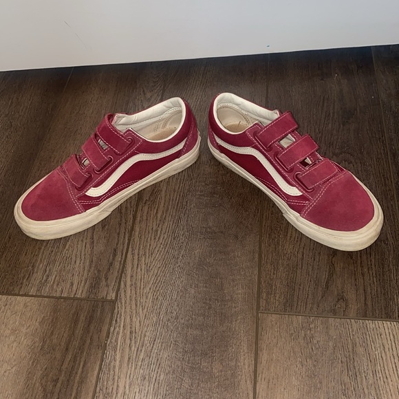 Rare Vans old skool skateboarding shoes red. Unisex. Size 4.5 / 6 - Picture 10 of 11